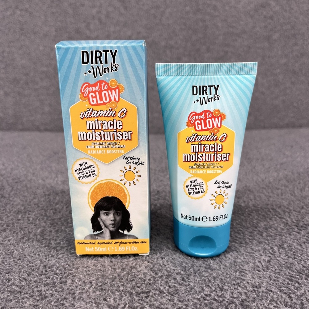 Dirty Works Good To Glow Vitamin C Miracle Moisturiser  1.69 oz New In Box‎